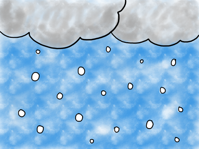 Schneefall