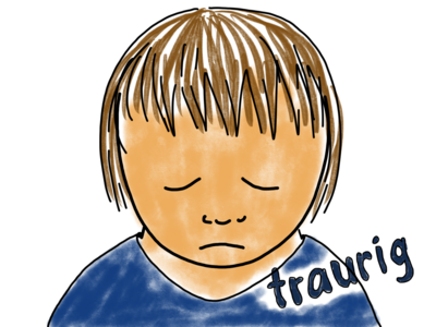 Emotion traurig